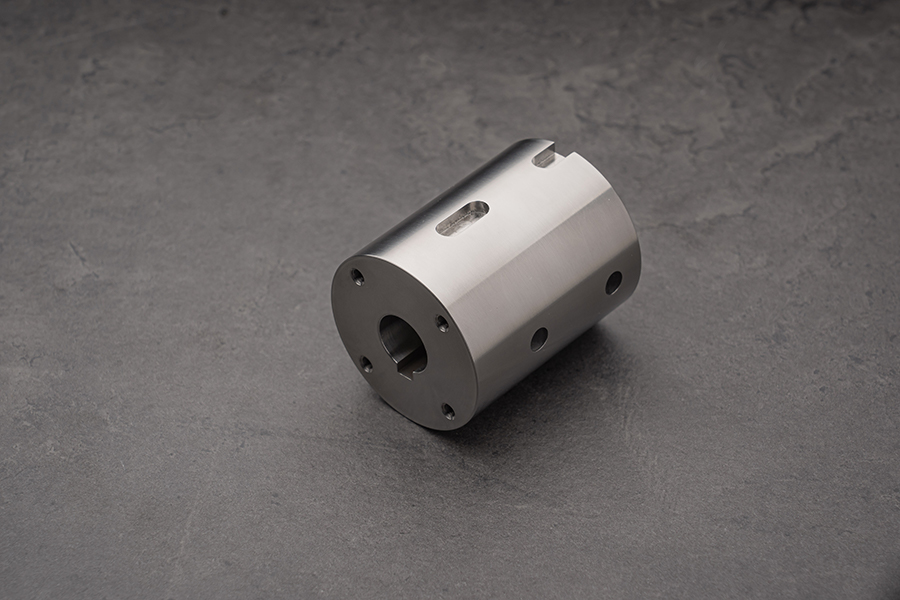 Example of a turned part manufactured with meviy.