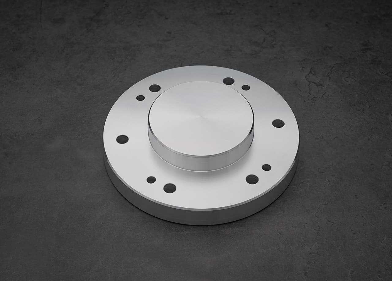 Example of a turned part manufactured with meviy.