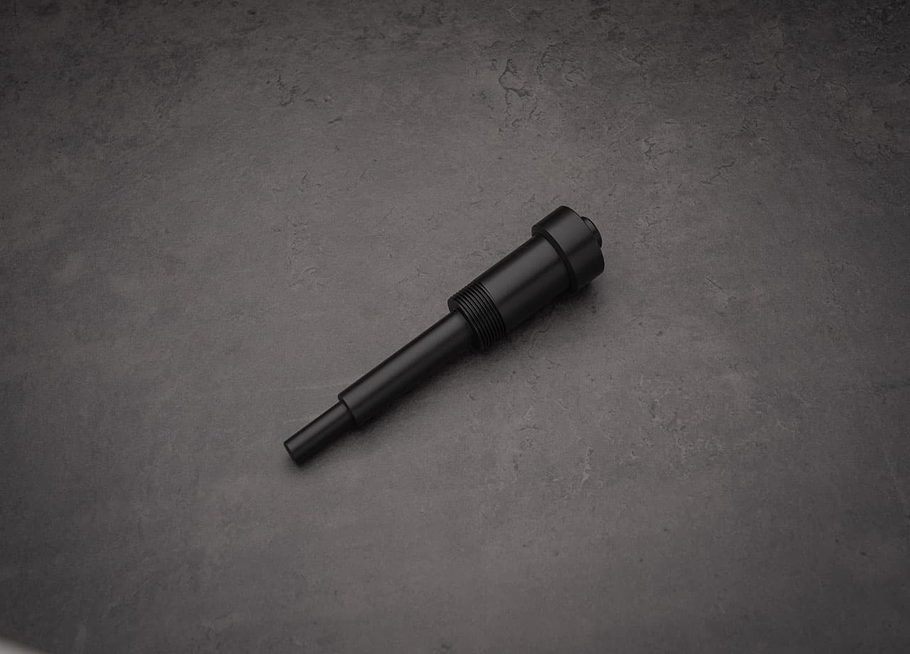 Example of a turned part manufactured with meviy.