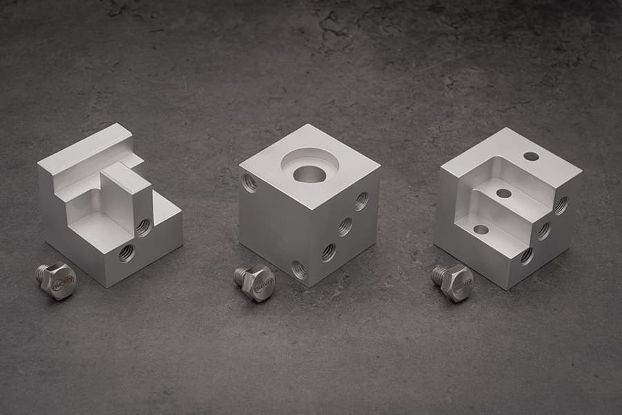 Example of a milling part manufactured with meviy.