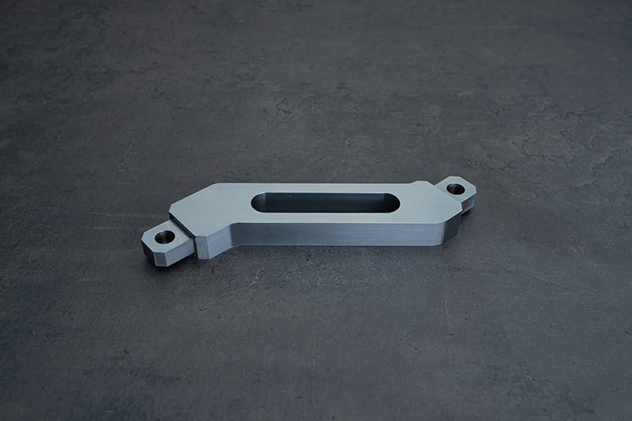 Example of a milled part manufactured with meviy.
